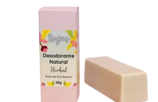 Bujas Desodorante Sólido Floral 60g